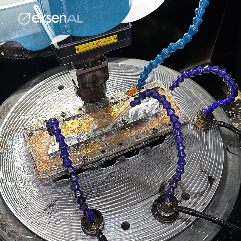 Alüminyum ekstrüzyon profil kalıp üretim teknolojilerinde eksenal